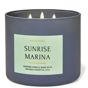 Bath and Body Works Sunrise Marina 3 Wick Candle